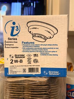 System Sensor 2W-B Photoelectric Smoke Detector