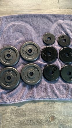 1 inch weight plates