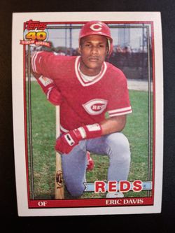 Eric Davis Topps 40 Years # 550
