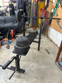 Bench press rack youth