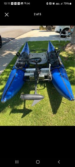 Upgraded Pontoon Fishing Boat