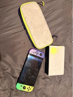 Nintendo switch OLED splatoon edition