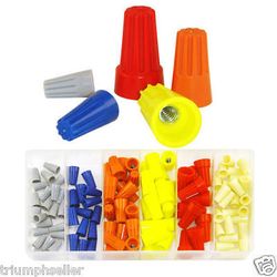 Wire Connector Twist | 107pc Electrical Nut Spring Cap Assortment Set 600 Volt