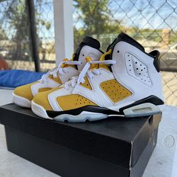 Jordan 6 Yellow Ochre