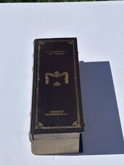 A Farewell to Arms Decorative Book Box Secret Storage Case
