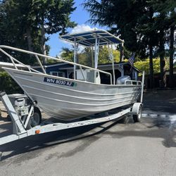 20 foot Baja Bay Runner with Honda 130 hp force stroke
