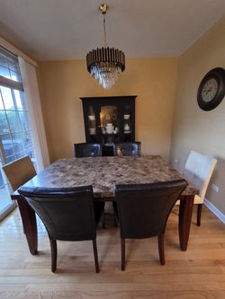 Dining table set
