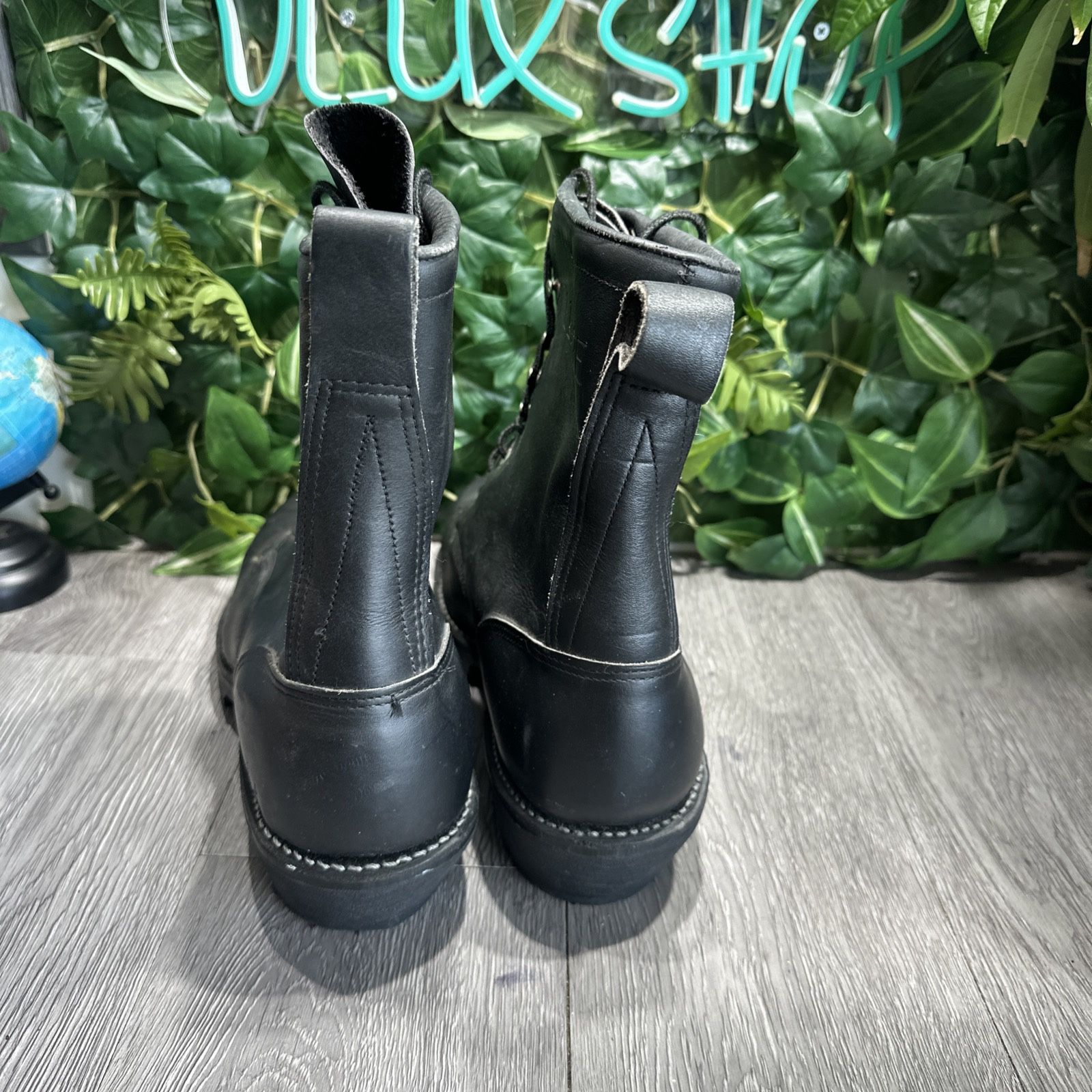 California Department Of Correction PIA Inmate Boots Men Size 12.5 D California Department Of Correction PIA Inmate Boots Men  main image 3