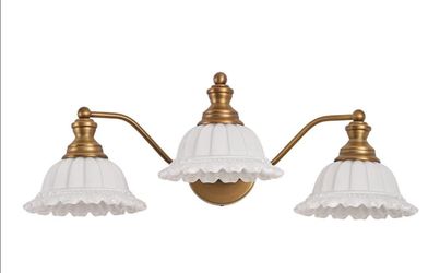 (Brand New in Box)
Bathroom Vanity Light White 3 Light /A14-WS-5757