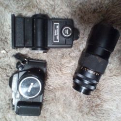 Konica SLR, Lense Etc.