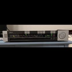 Vintage AKAI AA-R1 Stereo Receiver Tested Missing Control Buttons