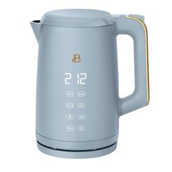 Beautiful 1.7-Liter Electric Kettle 1500 W with One-Touch Activation, Cornflower Blue by Drew Barrymore