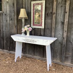 Farmhouse Distressed Side Table