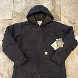 Eddie Bauer Workwear Foreman Fit Thinsulate Hooded Jacket Men's Size Large 