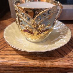 Vintage Made In Germany Teacup And Saucer