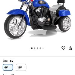 Electric motorcycle 6V