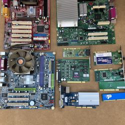 Lot Computer Motherboard Graphics Card GeForce