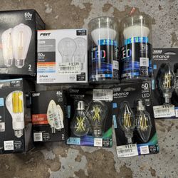 Feit Assorted Lot Of LED Bulbs. $15 Takes All. Must Pick Up