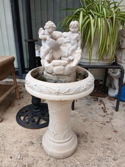 Garden fountain