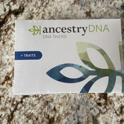 New sealed AncestryDNA + Traits Genetic Test Kit