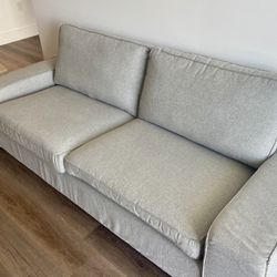IKEA KIVIK Sofa + Unused Cover Set – Beige/Gray