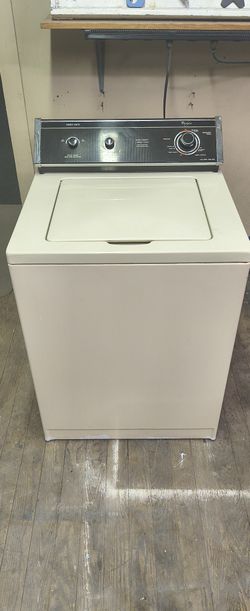 Whirlpool Elite Off White TopLoad Washer.Full Agitator