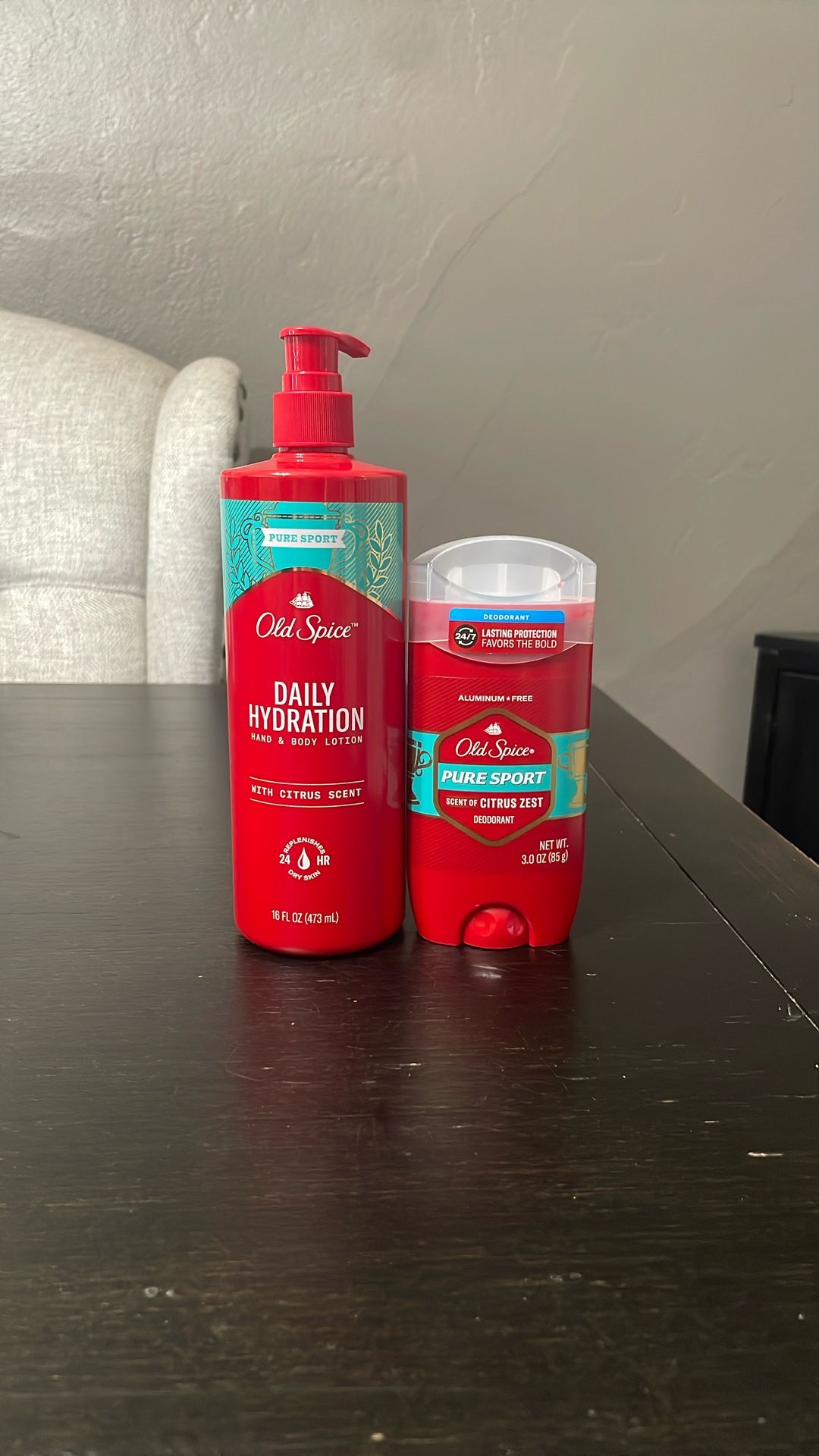 Old Spice Pure Sport Lotion & Deodorant