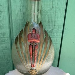 Antique arrow Head Indian Water Bottle 