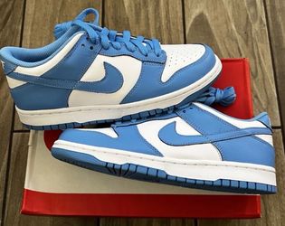 Size 7Y GS Mens/ Size 8.5 Womens Nike Dunk Low University Blue UNC