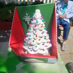 Lighted Christmas Tree
