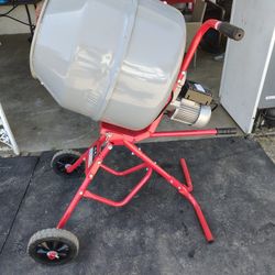 4.6cu Ft Electric Concrete Mixer 