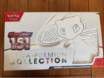 Pokémon Scarlet & Violet 151 Ultra Premium Collection – Complete – All Contents Factory Sealed