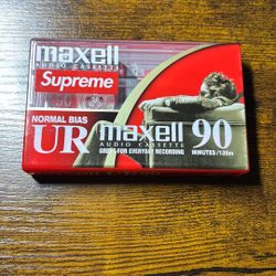 Supreme Maxell Cassette Tape