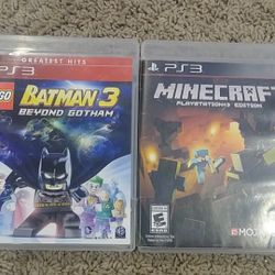 PS3 Batman 3 Beyond Gotham ONLY!  MINECRAFT HAS BEEN SOLD!!
