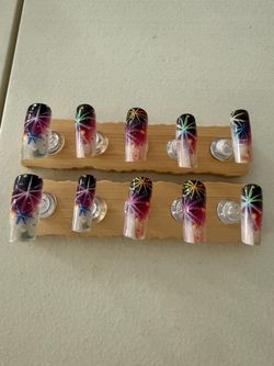 Medium length press on nails