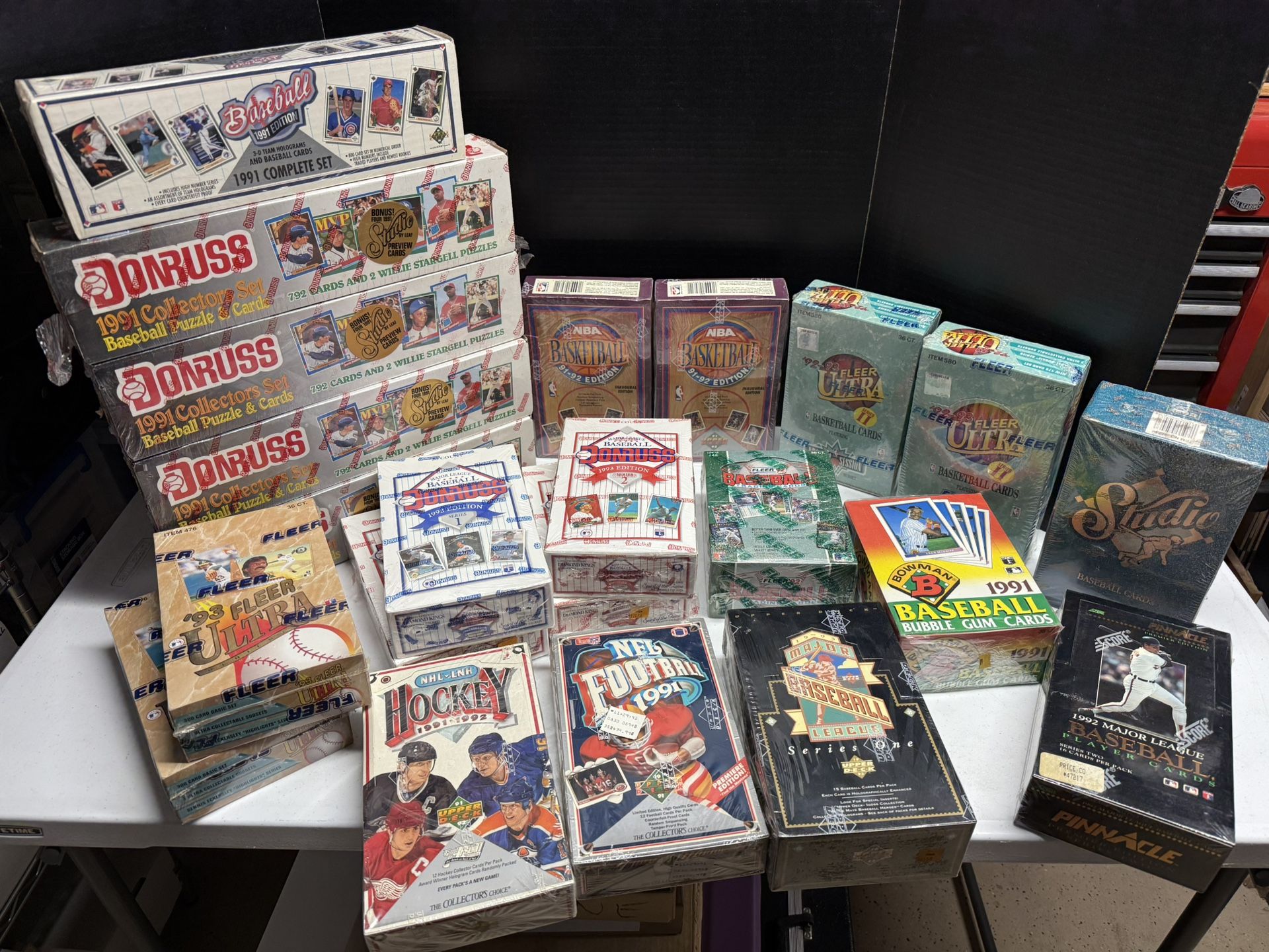 22 Boxes Of Sealed Sports Cards