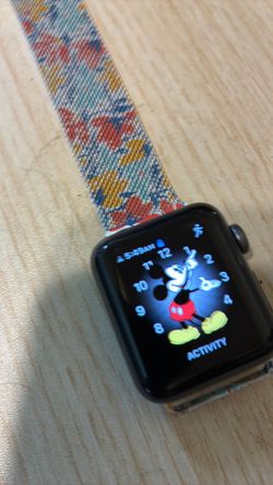 Apple Watch 3 with charger