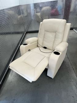 Massage Manual Recliner Chair with Heat