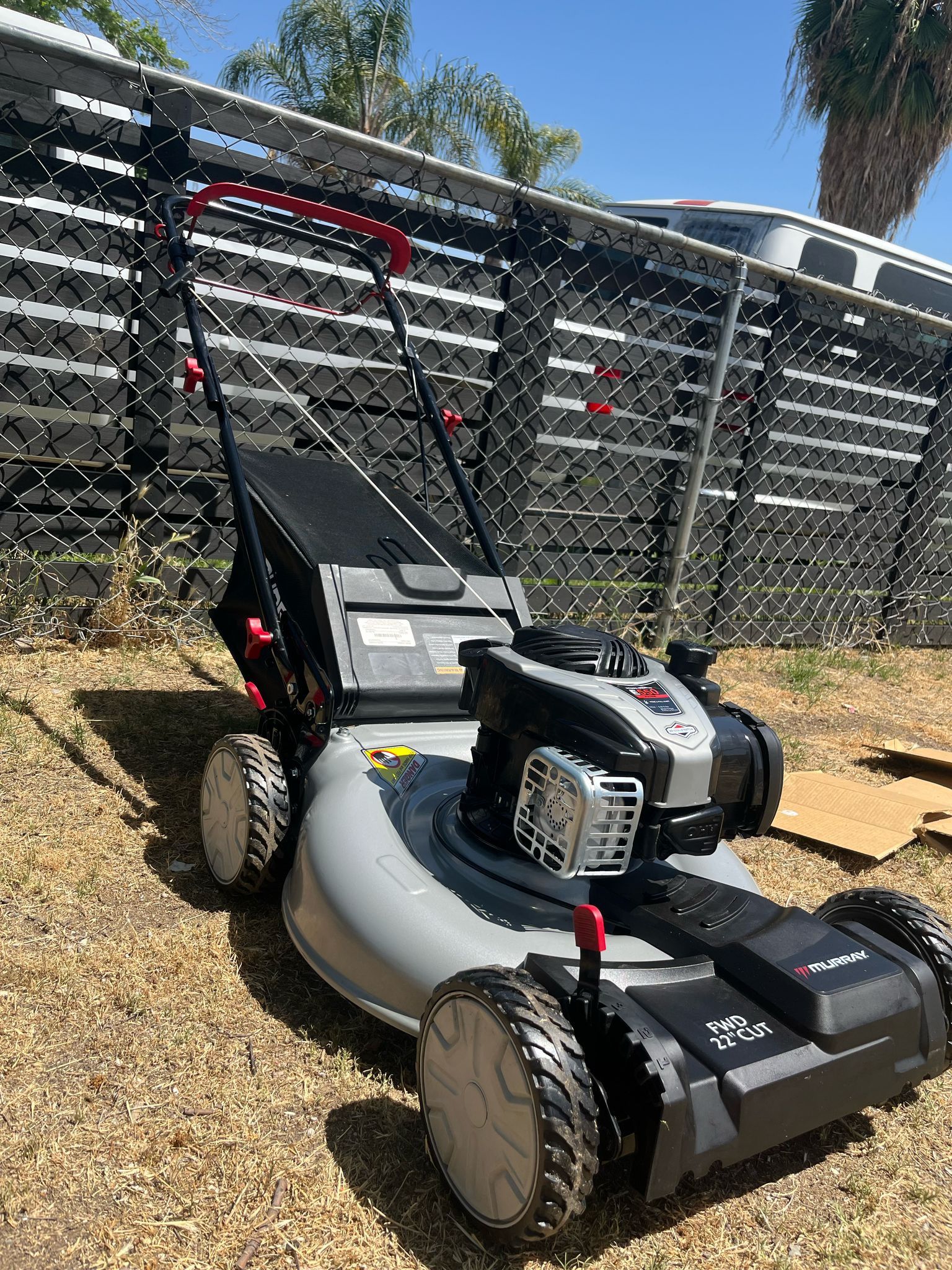 Murray 22 140 cc Briggs Stratton Walk Behind Gas Self - Main Image