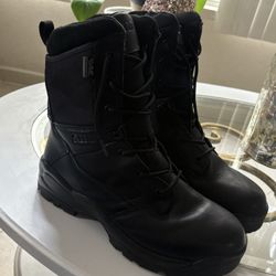 Black Work Boots 