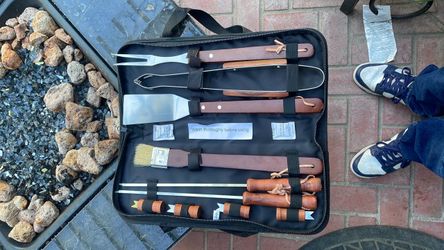 BBQ Grill Tool Set with Carrying Case