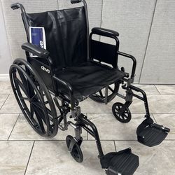 Drive Wheelchair 20” Seat Width/350 Lbs Capacity