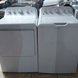 G E. WASHER AND GAS DRYER.