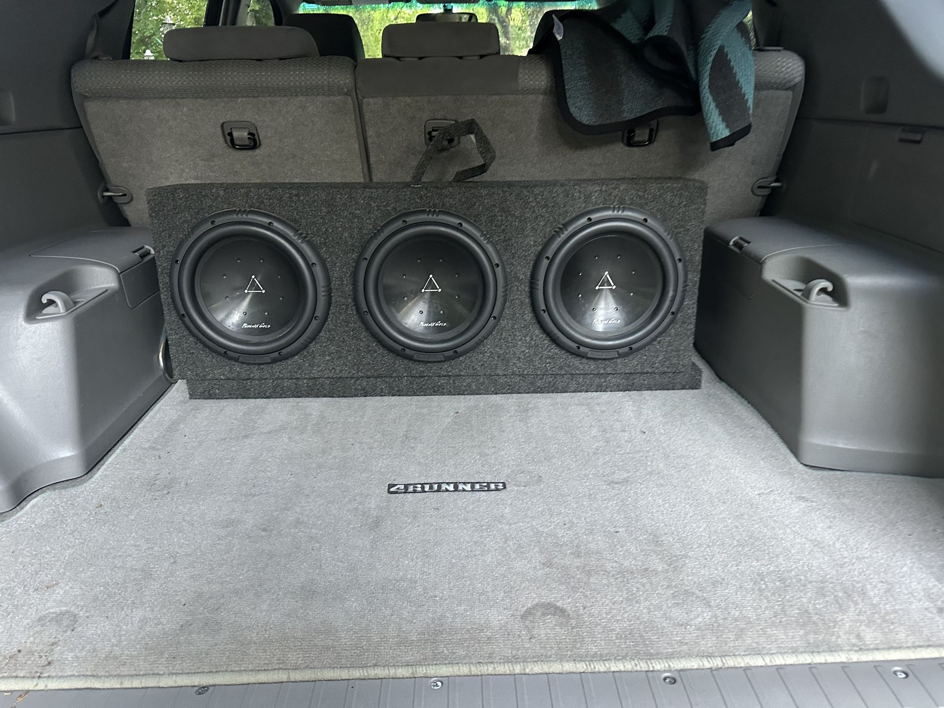 3 10” Phoenix Gold Subwoofer