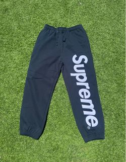 Supreme Navy Blue Sweatpants