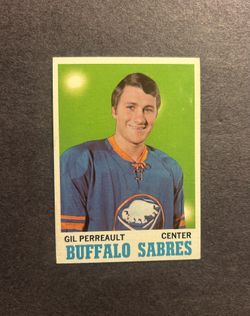 Vintage 1970 Topps #131 Gilbert Perreault HOF Rookie Card. Negotiable 