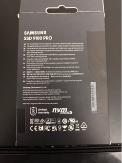 Samsung 9100 pro 2tb ssd