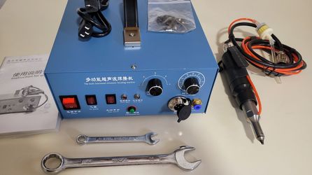 NEW hot fix ultrasonic rhinestone setting machine portable rhinestone machine