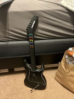 PS2 Kramer Striker RedOctane Wireless Guitar Hero Controller 95119.805 No Dongle