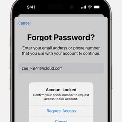 Locked iPhones